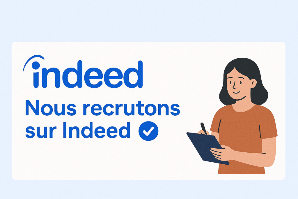 Nous recrutons sur Indeed